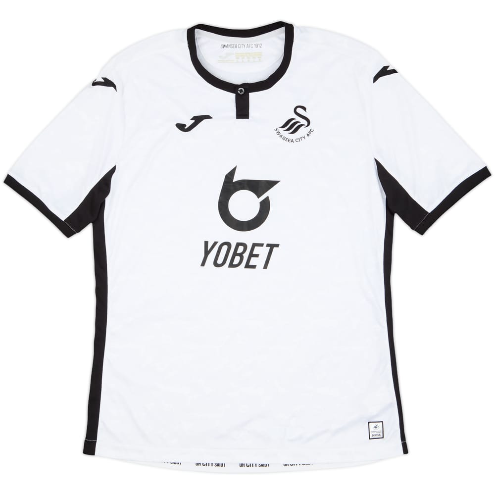 2019-20 Swansea Home Shirt - 8/10 - (L)
