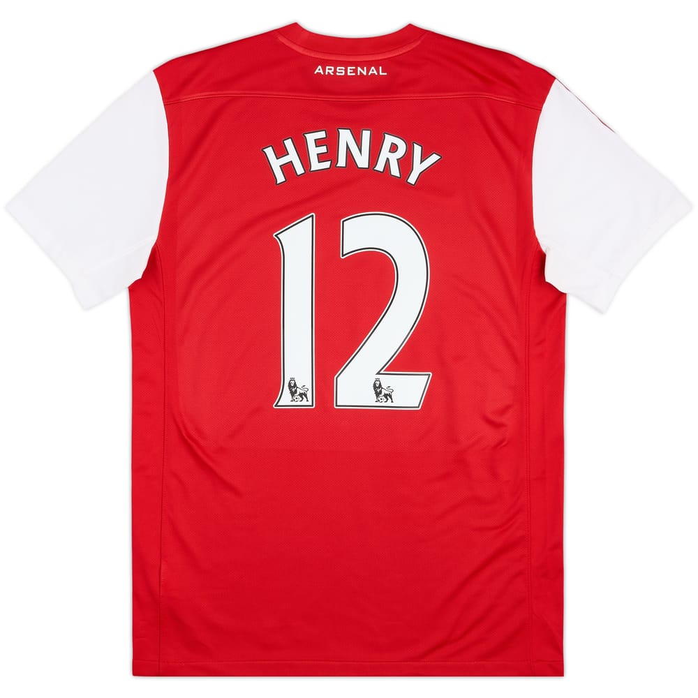 2011-12 Arsenal Home Shirt Henry #12