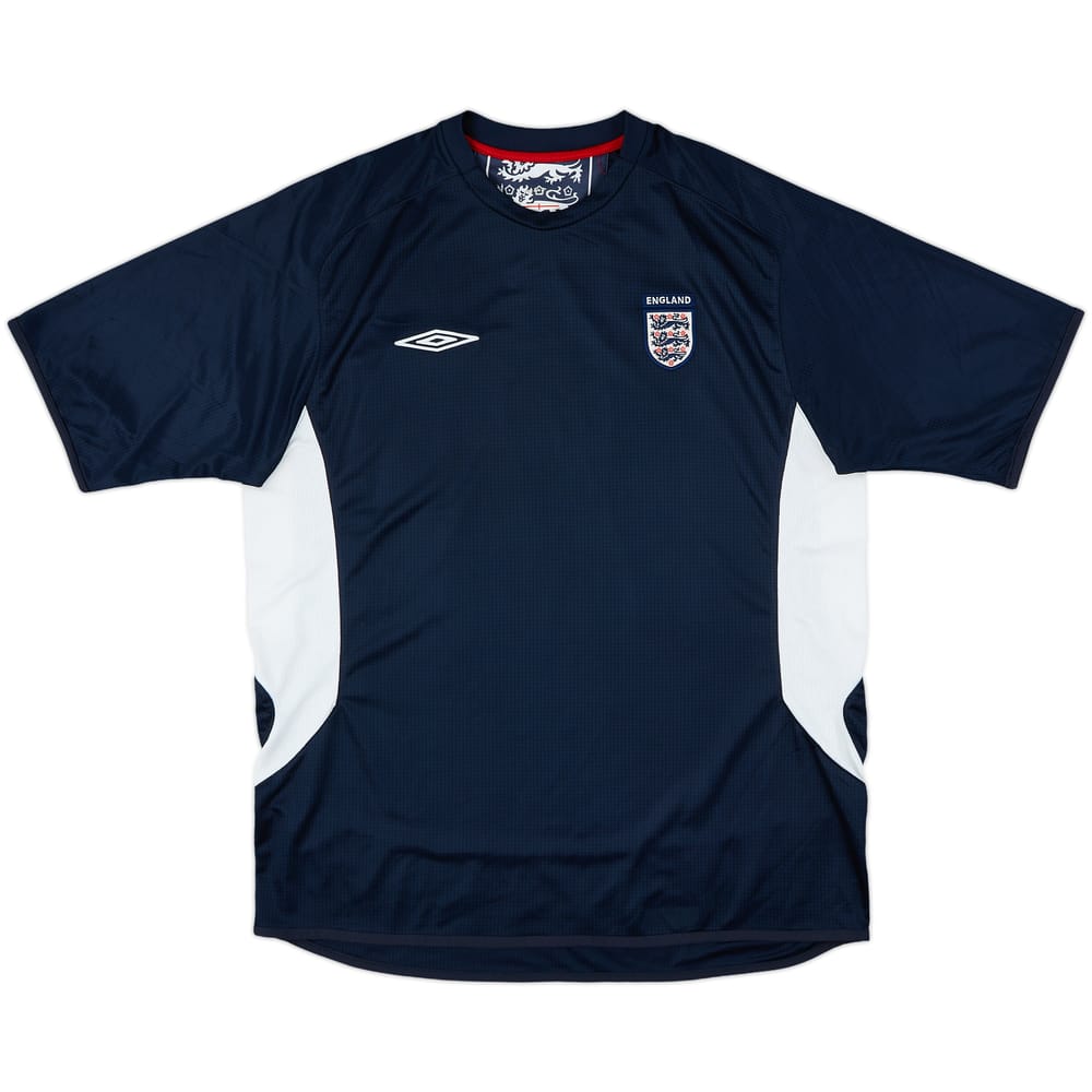 2005-06 England Umbro Training Shirt - 7/10 - (XL)
