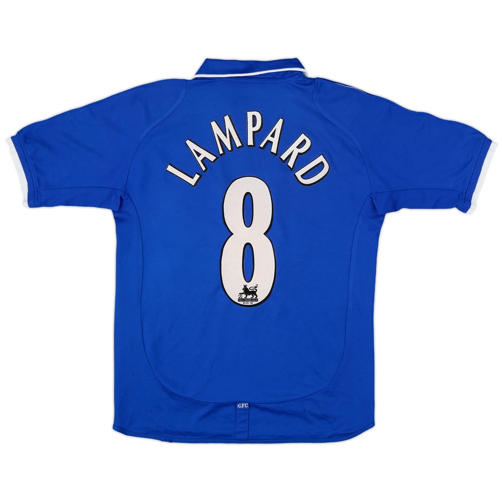 2001-03 Chelsea Home Shirt Lampard #8 - 8/10 - (L.Boys)