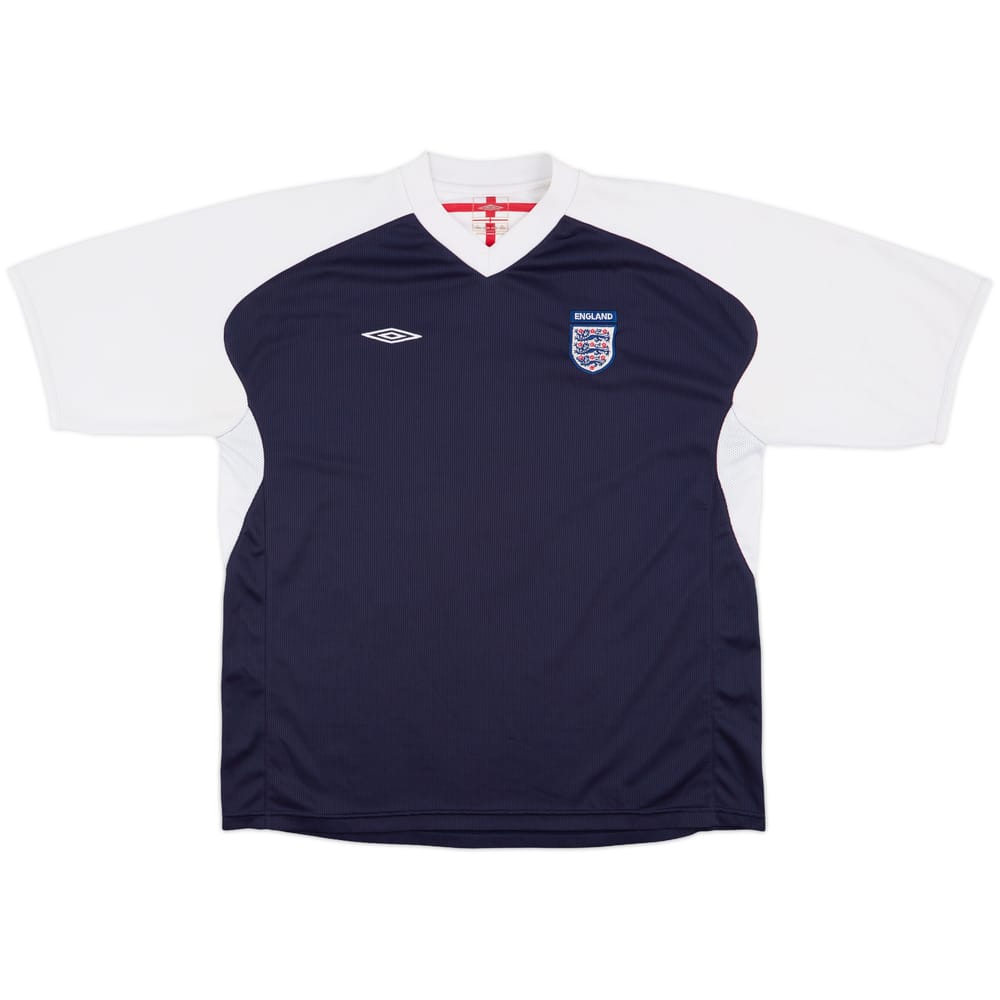 2004-06 England Umbro Training Shirt - 8/10 - (L)
