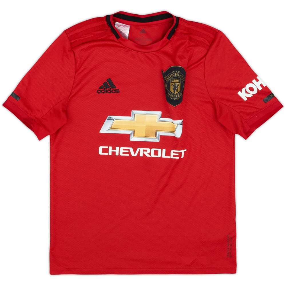 2019-20 Manchester United Home Shirt - 5/10 - (L.Boys)