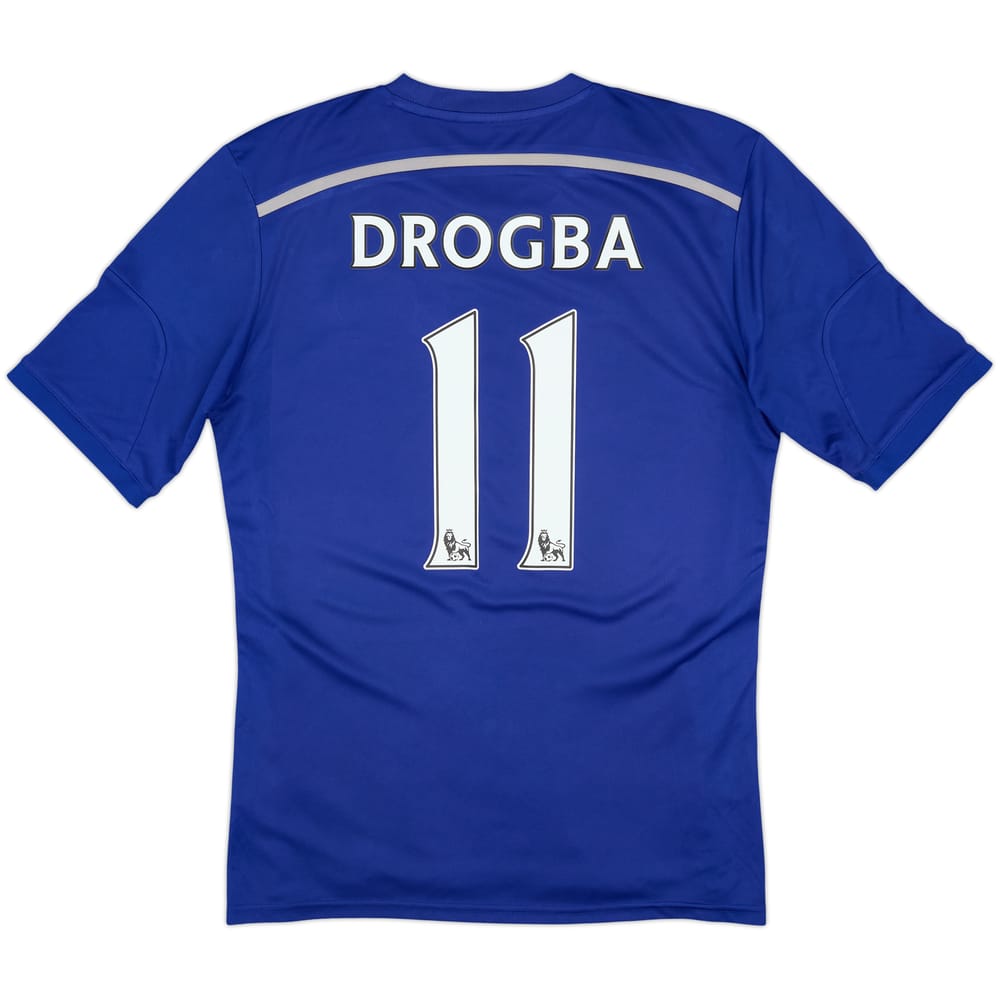 2014-15 Chelsea Home Shirt Drogba #11 - 6/10 - (M)