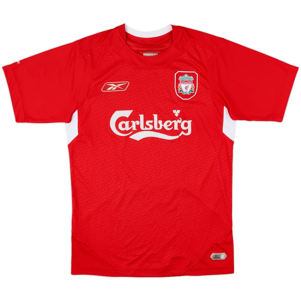 2004-06 Liverpool Home Shirt - 5/10 - (XS)