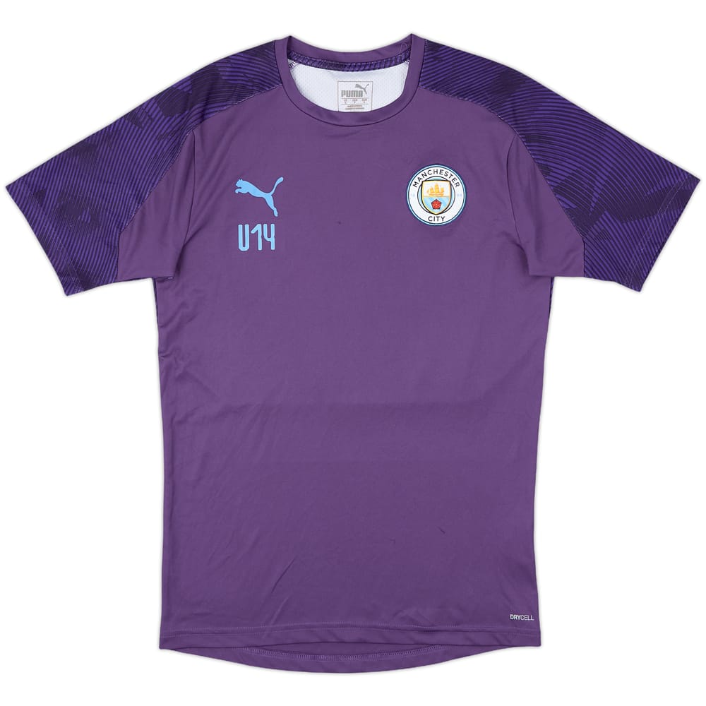 2019-20 Manchester City U14 Player Issue Training Shirt - 7/10 - (S)
