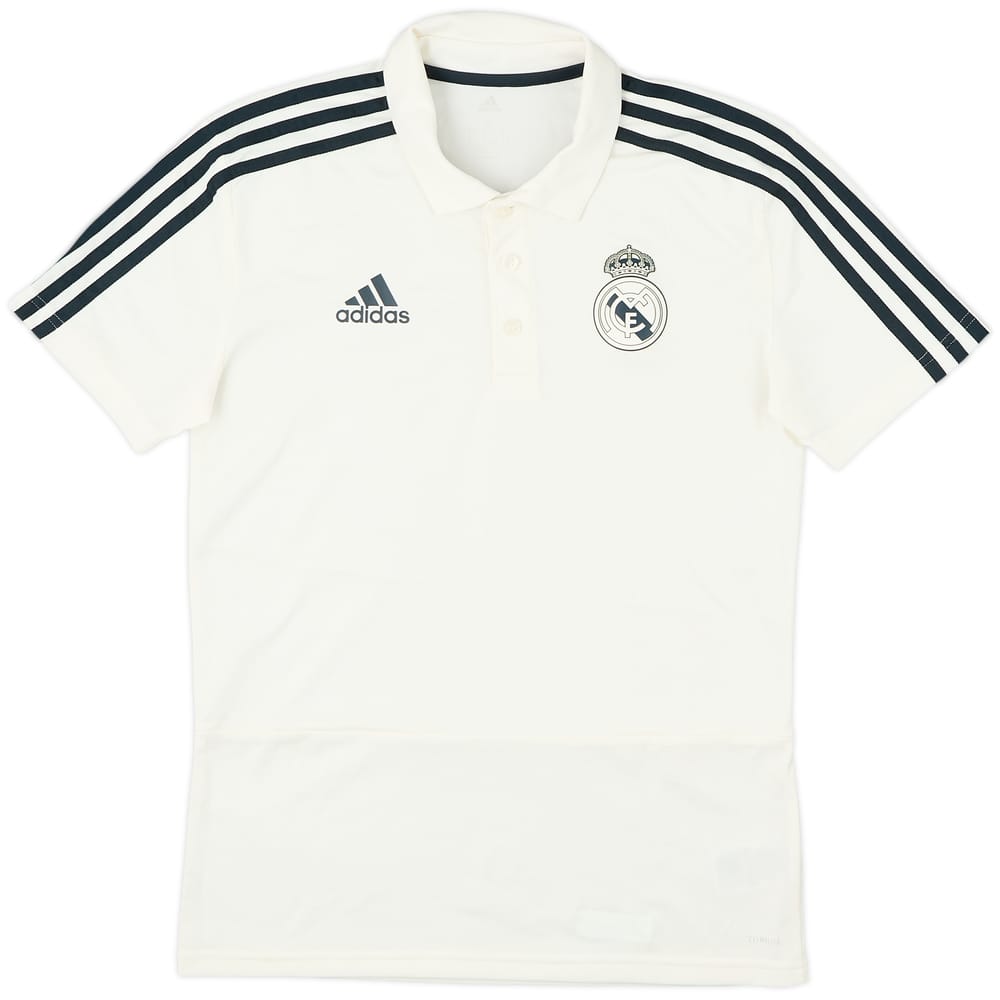 2018-19 Real Madrid adidas Polo Shirt - 8/10 - (S)