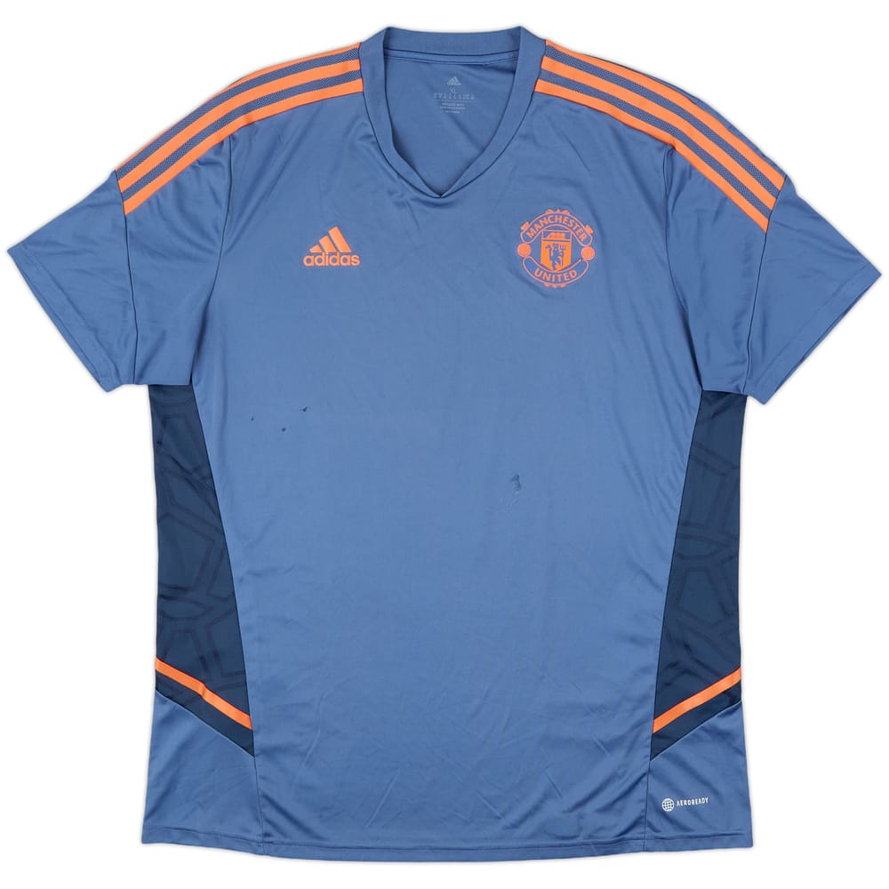 2022-23 Manchester United adidas Training Shirt - 5/10 - (XL)