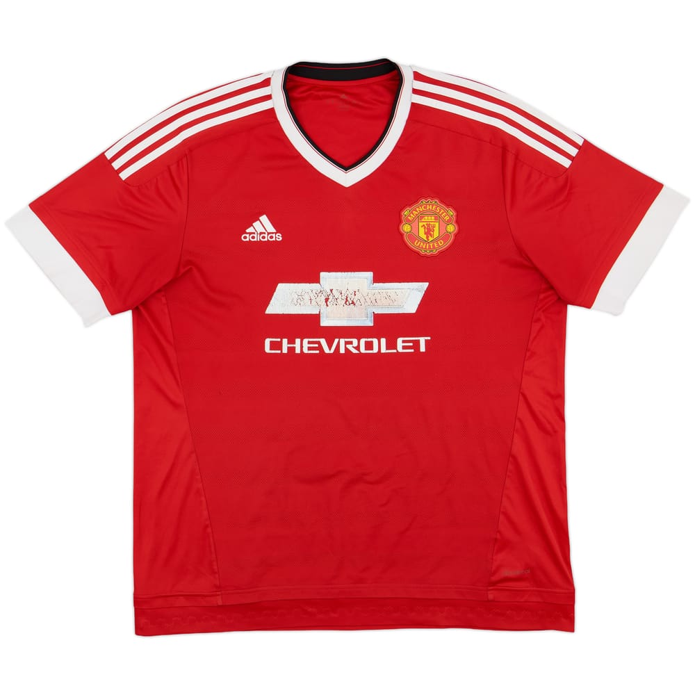 2015-16 Manchester United Home Shirt - 5/10 - (XL)