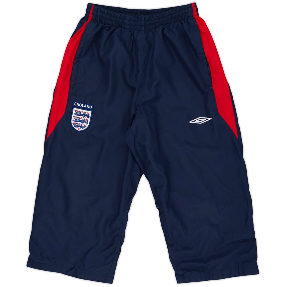 2005-07 England Umbro 3/4 Track Pants/Bottoms - 9/10 - (S)