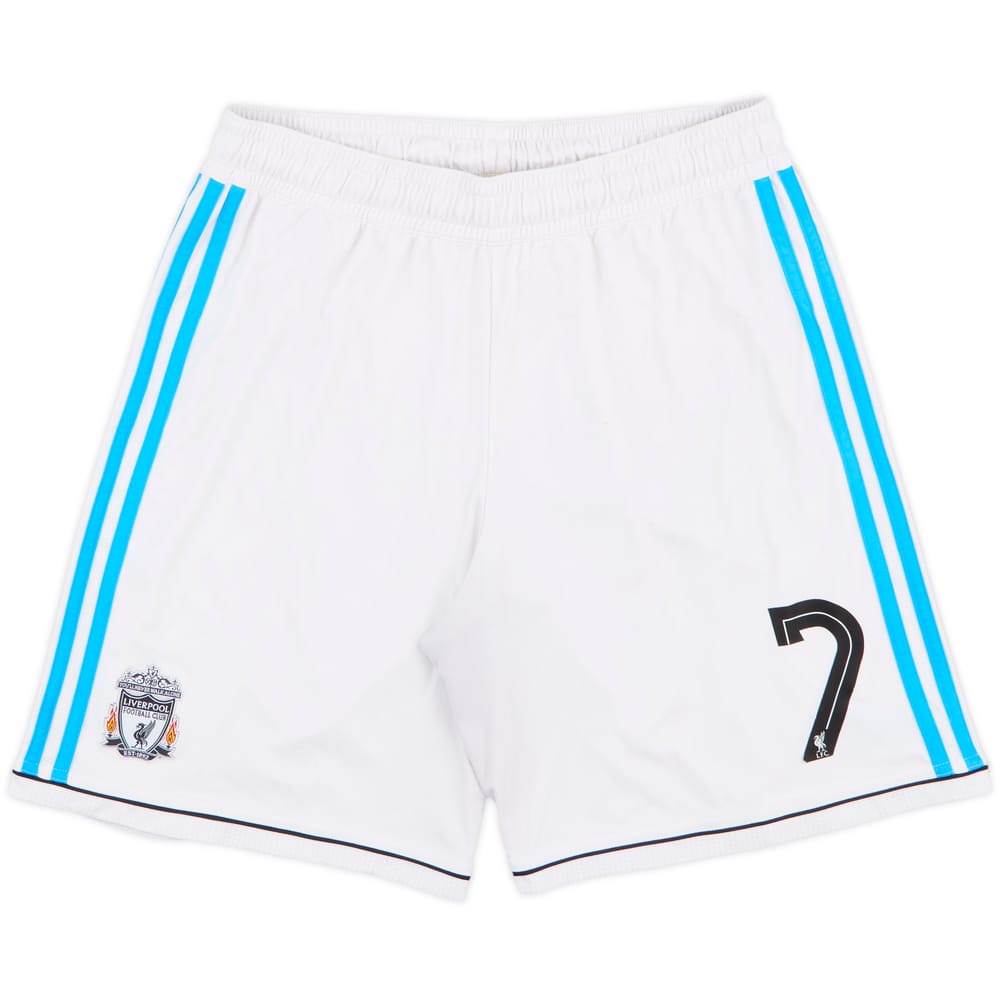 2011-12 Liverpool Third Shorts #7 - 7/10 - (M)