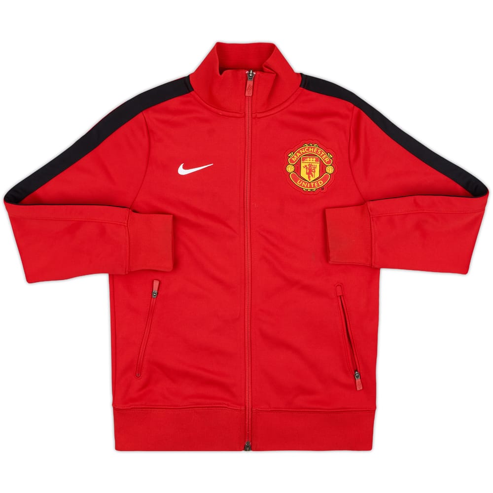 2014-15 Manchester United Nike Track Jacket - 9/10 - (M.Boys)