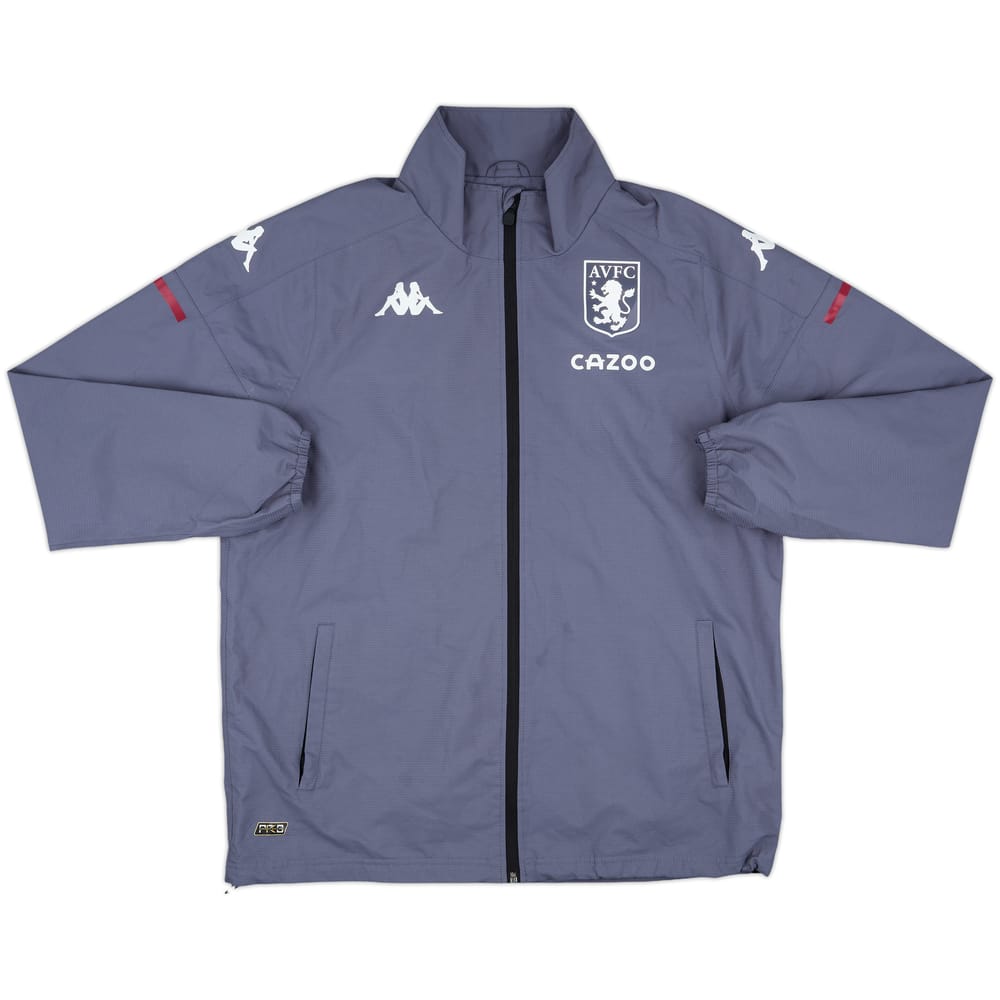 2020-21 Aston Villa Kappa Track Jacket - 8/10 - (L)