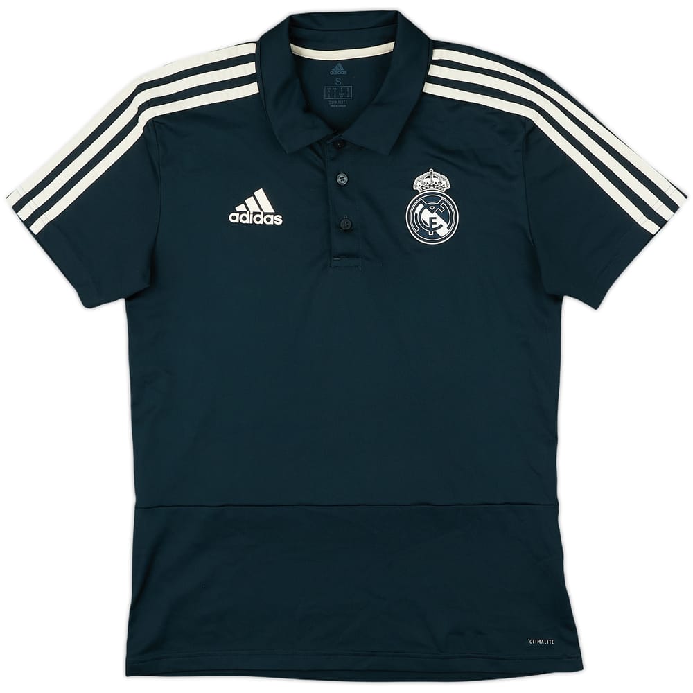 2018-19 Real Madrid adidas Polo Shirt - 9/10 - (S)