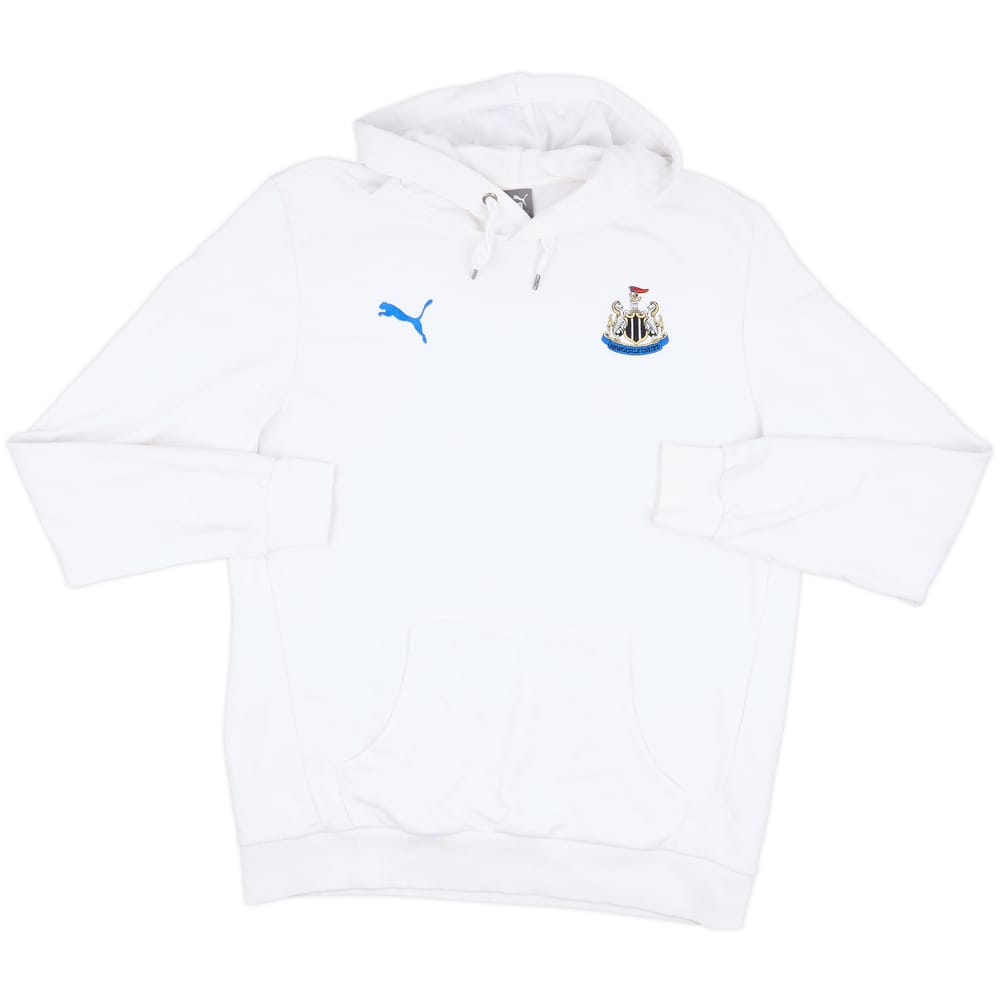 2010-11 Newcastle United Puma Hooded Sweat Top - 7/10 - (XXL)