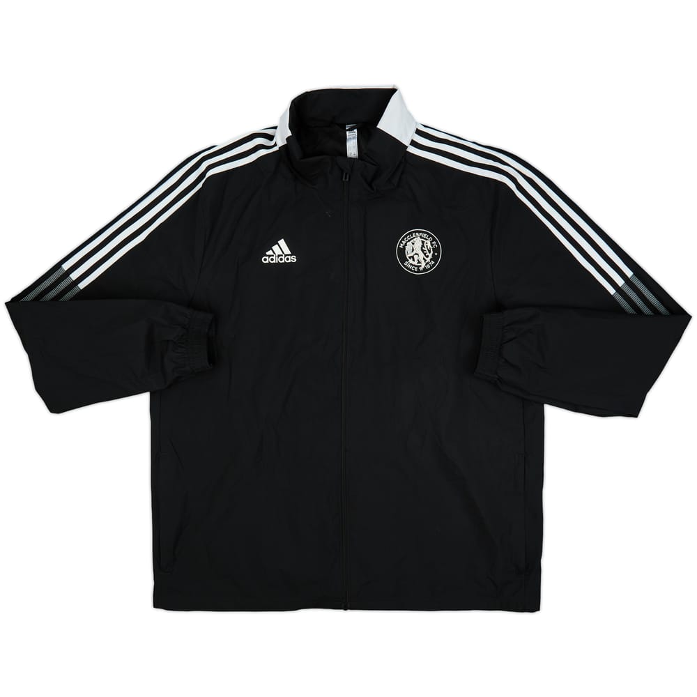 2021-22 Macclesfield Town adidas Track Jacket - 7/10 - (L)