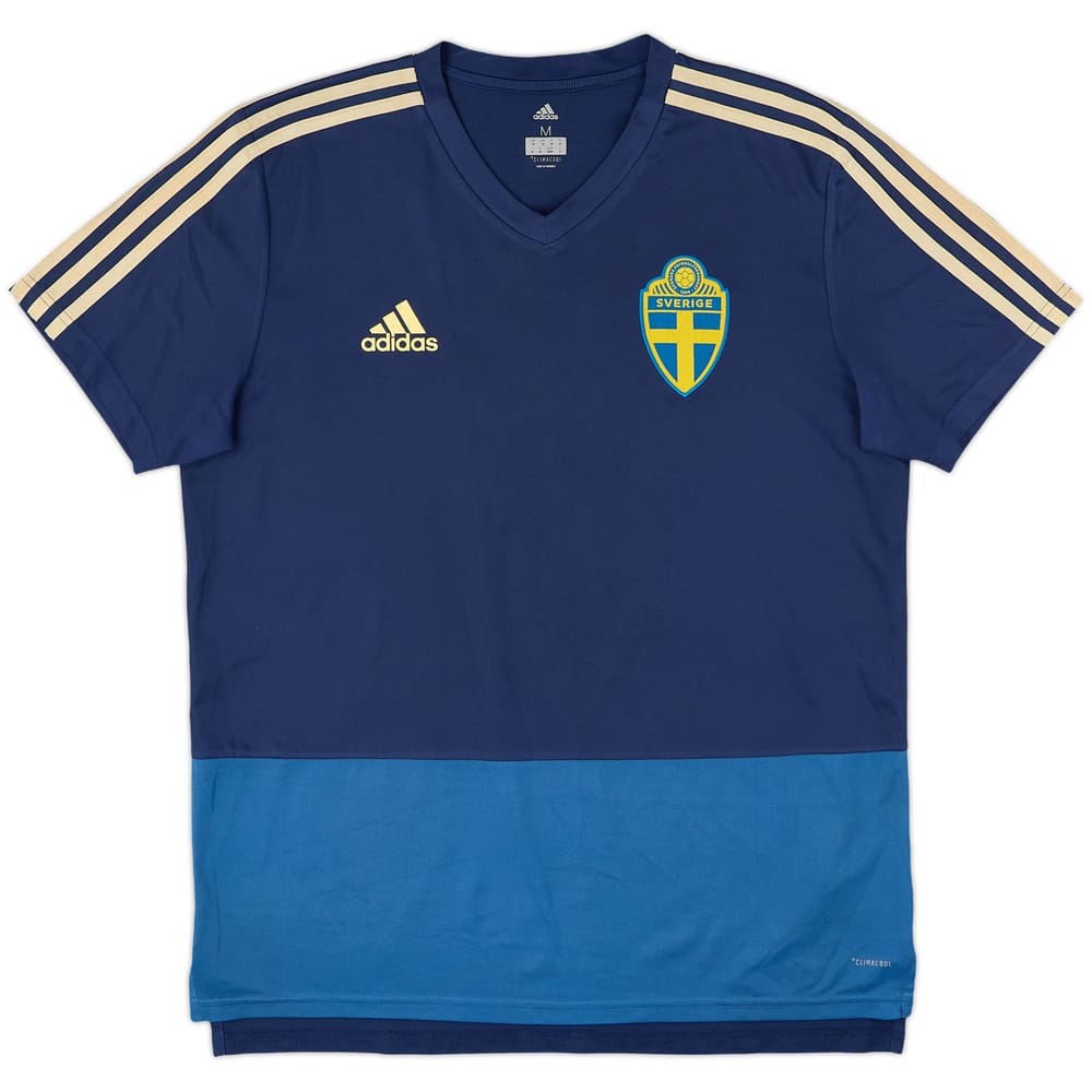 2018-19 Sweden adidas Training Shirt - 8/10 - (M)
