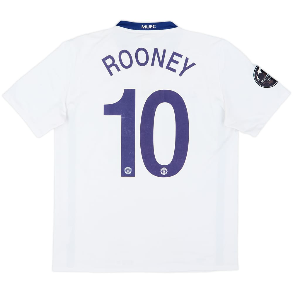2008-10 Manchester United 'Roma 2009' Away Shirt Rooney #10 - 7/10 - (M)