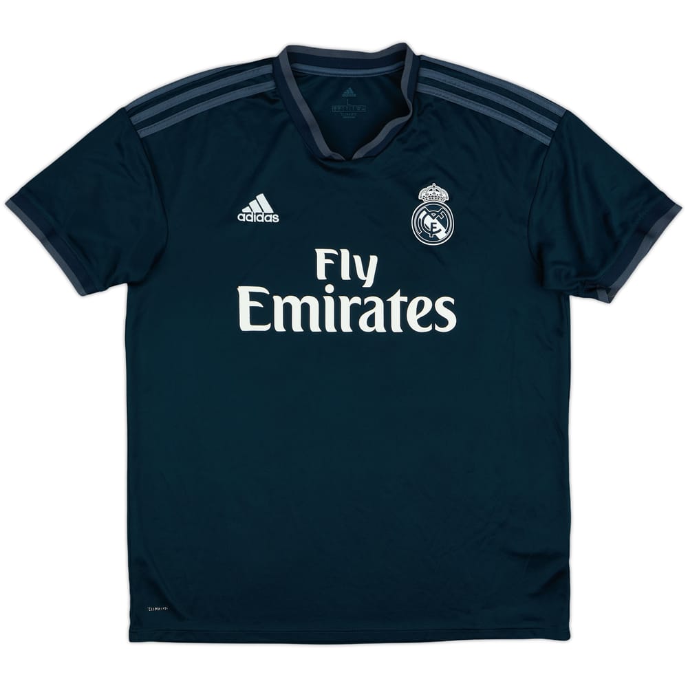 2018-19 Real Madrid Away Shirt - 6/10 - (L)