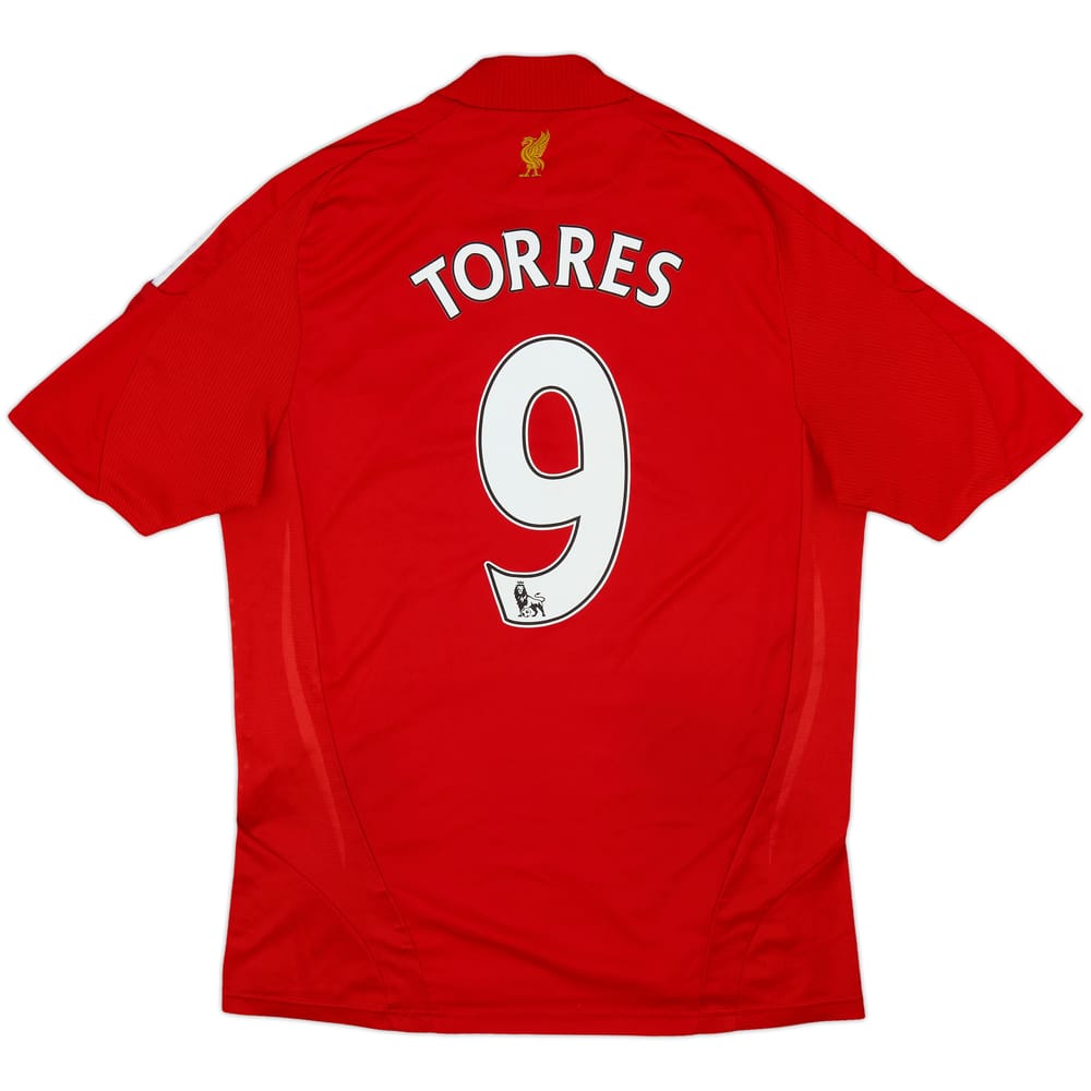 2008-10 Liverpool Home Shirt Torres #9 - 7/10 - (S)