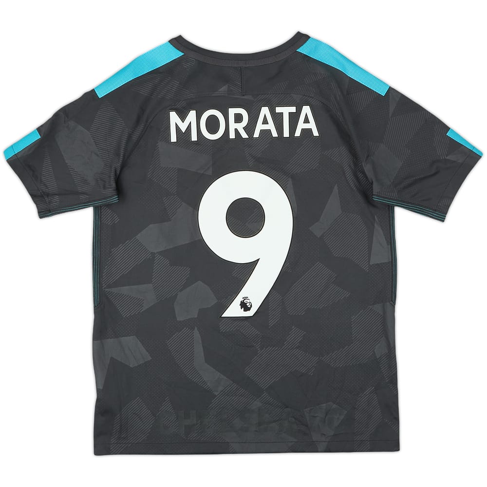 2017-18 Chelsea Third Shirt Morata #9 - 8/10 - (XL.Boys)