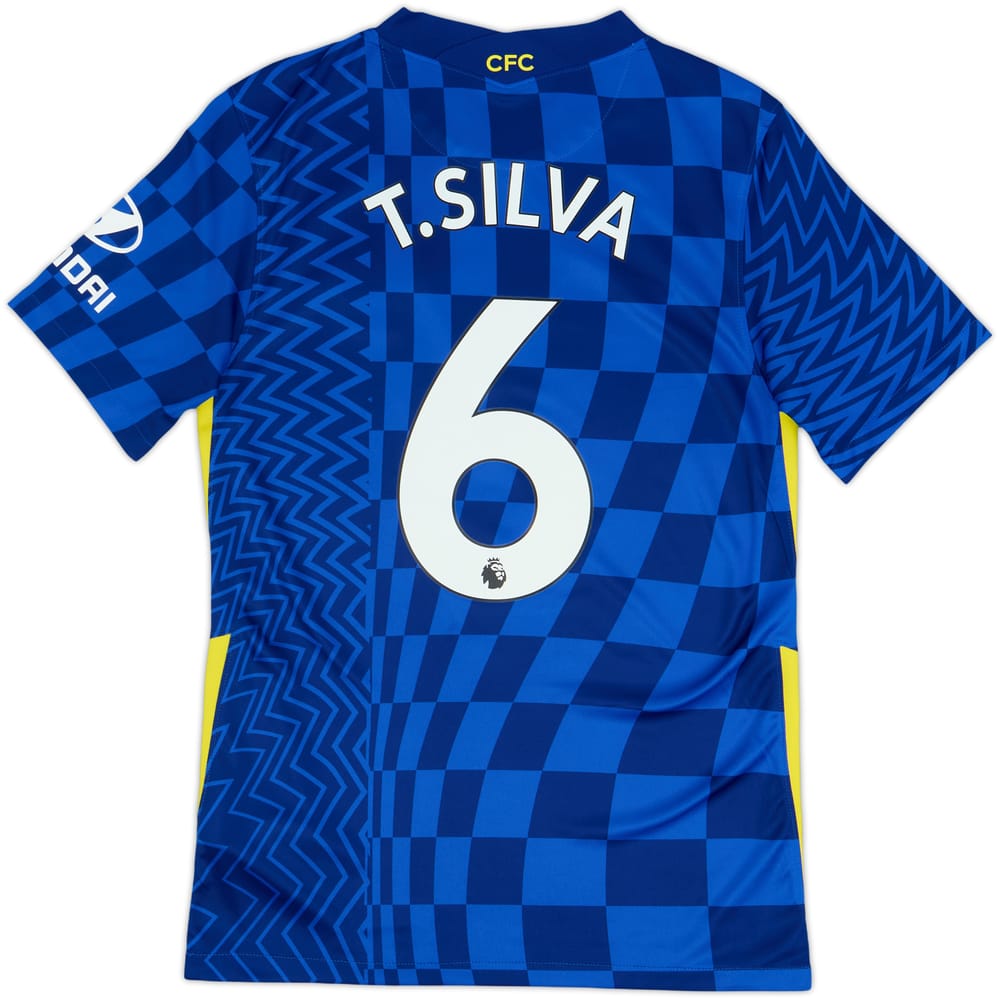 2021-22 Chelsea Home Shirt T.Silva #6 - 10/10 - (S)