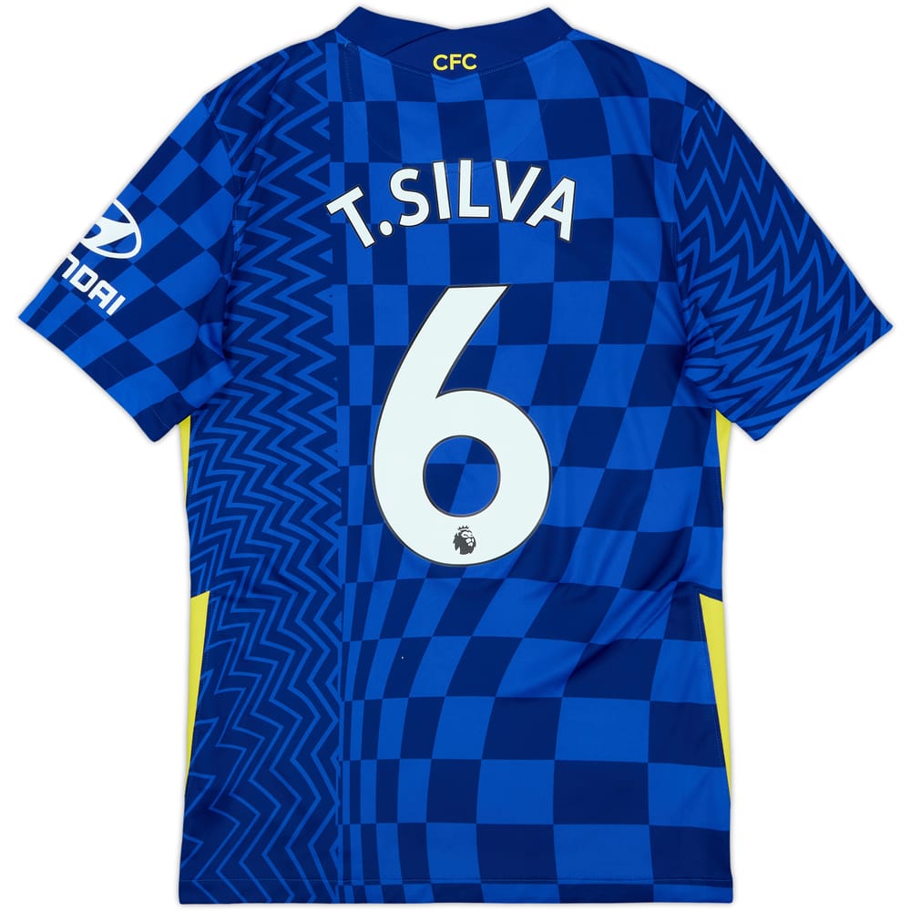 2021-22 Chelsea Home Shirt T.Silva #6 - 8/10 - (S)