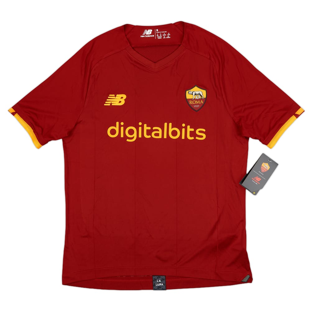 2021-22 Roma Home Shirt (S)