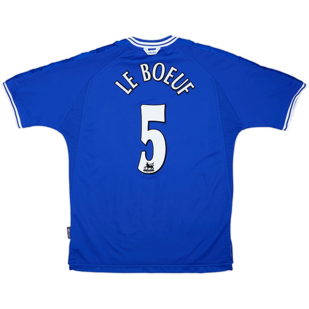 1999-01 Chelsea Home Shirt Le Boeuf #5 - 9/10 - (M)