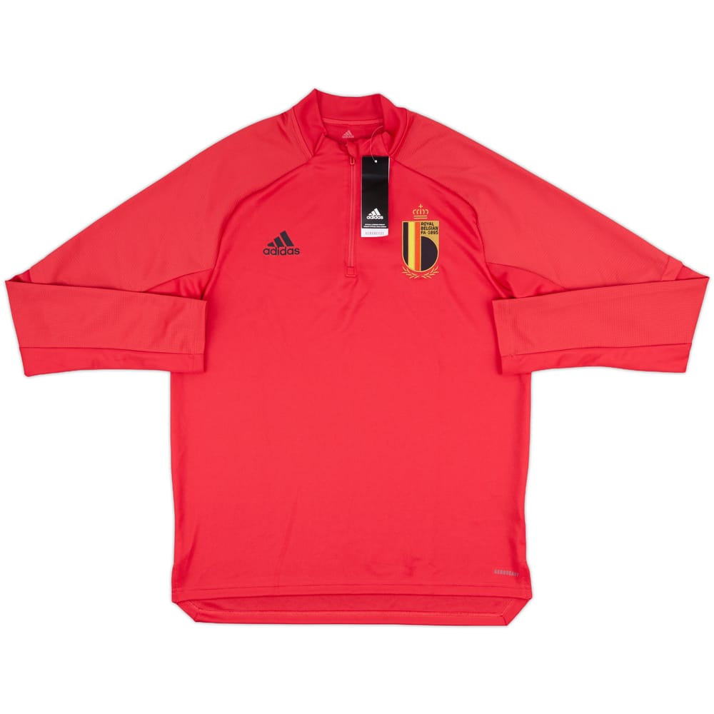 2019-20 Belgium adidas 1/4 Zip Drill Top (L)