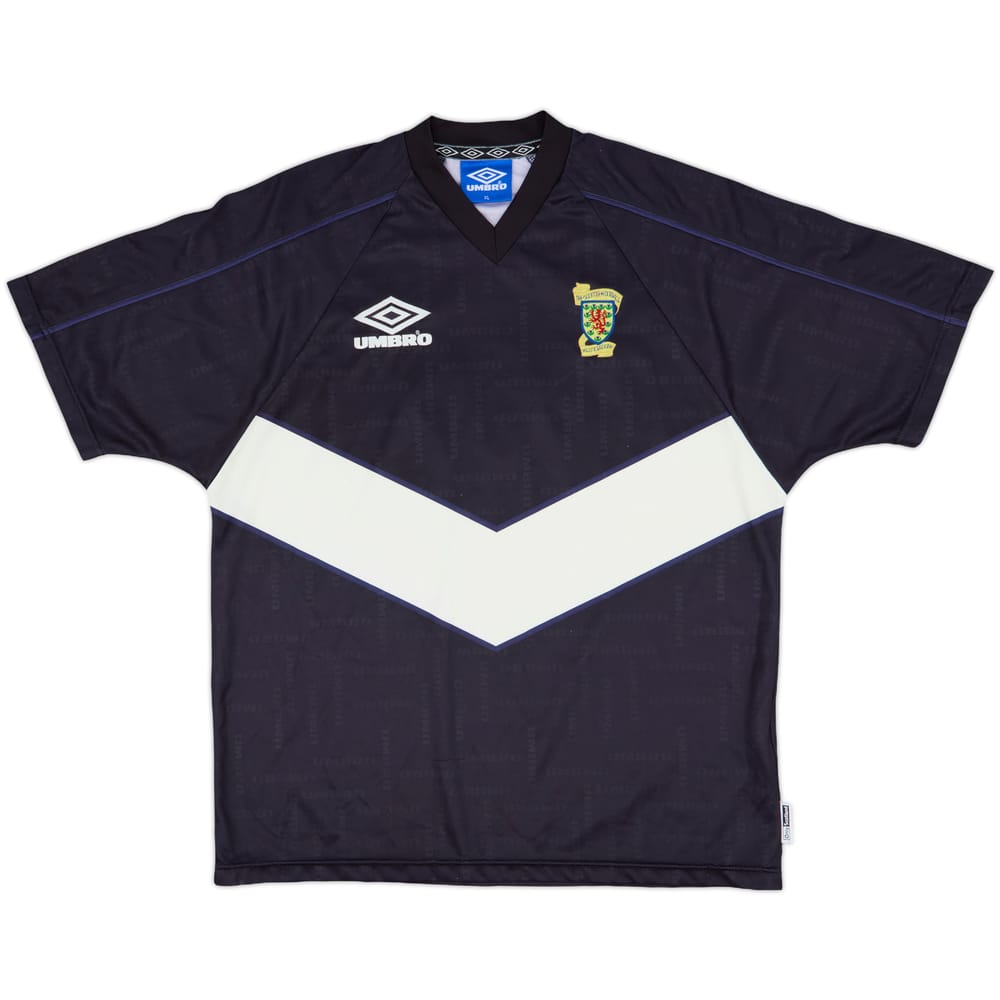 1998-99 Scotland Umbro Training Shirt - 7/10 - (XL)