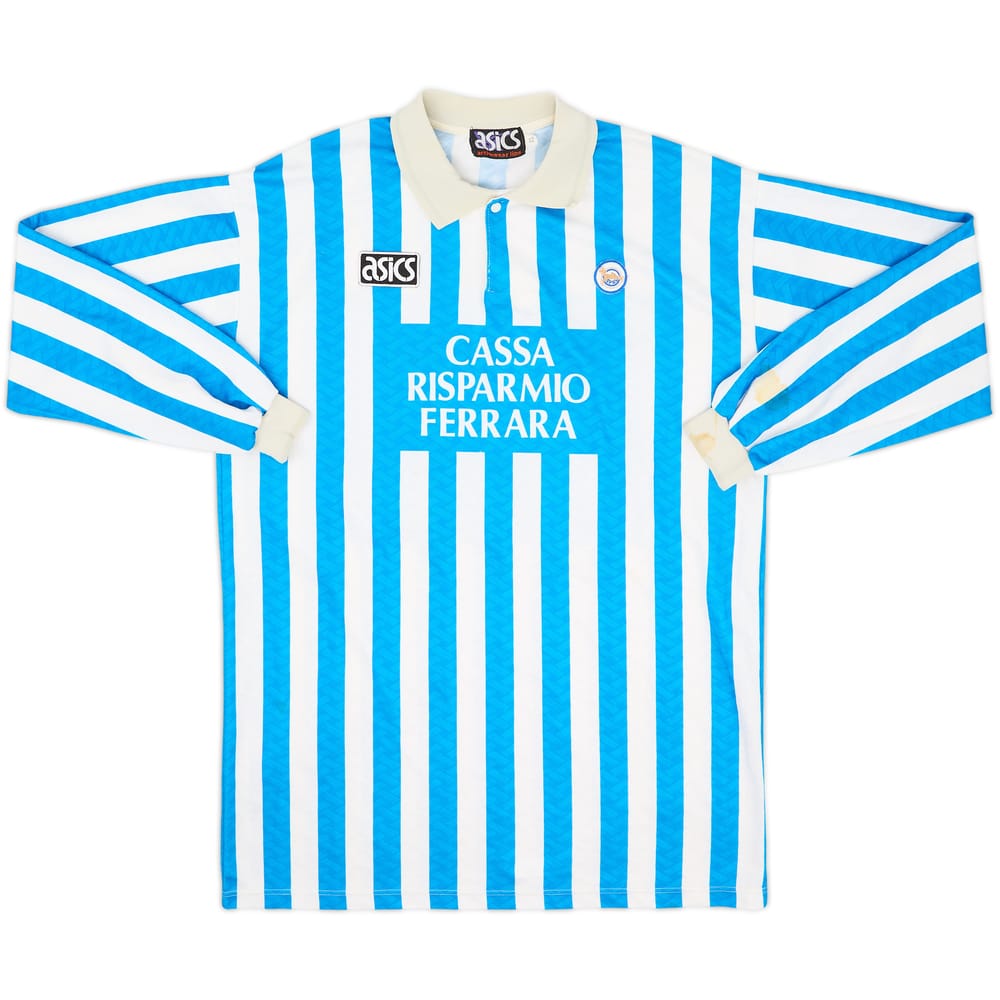 1992-93 SPAL Home L/S Shirt #13 - 5/10 - (XL)