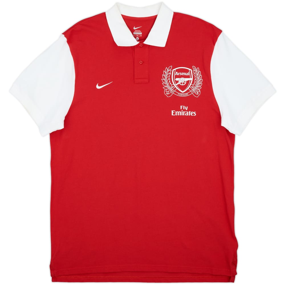 2011-12 Arsenal Nike Polo Shirt - 9/10 - (XL)
