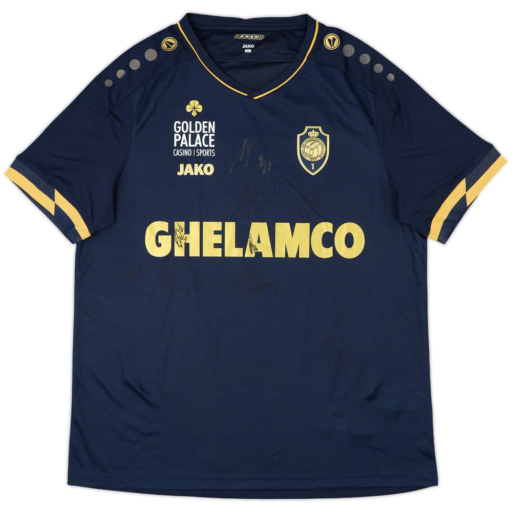 2021-22 Royal Antwerp Signed Third Shirt - 8/10 - (XXL)