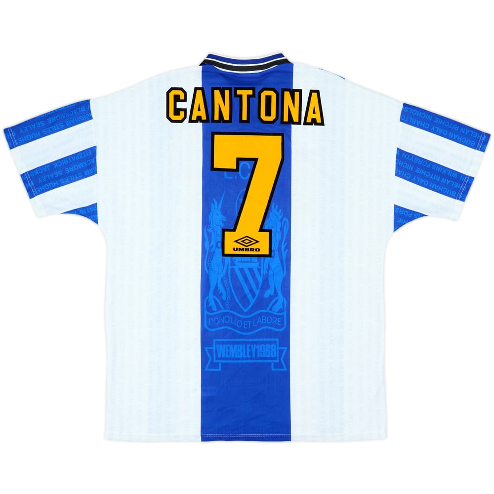 1994-96 Manchester United Third Shirt Cantona #7 - 10/10 - (XL)