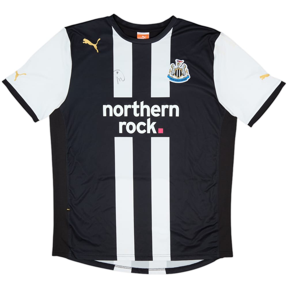 2011 Newcastle Signed Home Shirt - 8/10 - (L)