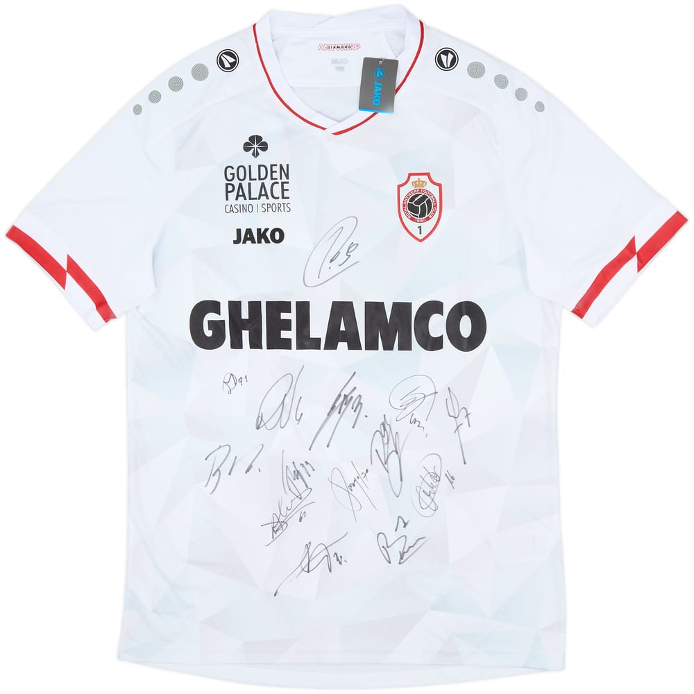 2021-22 Royal Antwerp Signed Away Shirt - 8/10 - (L)