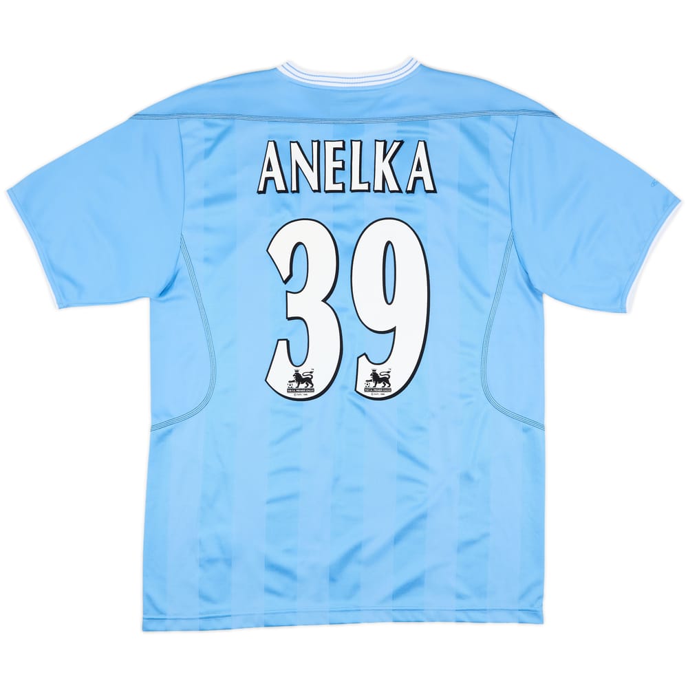 2003-04 Manchester City Home Shirt Anelka #39 - 9/10 - (M)