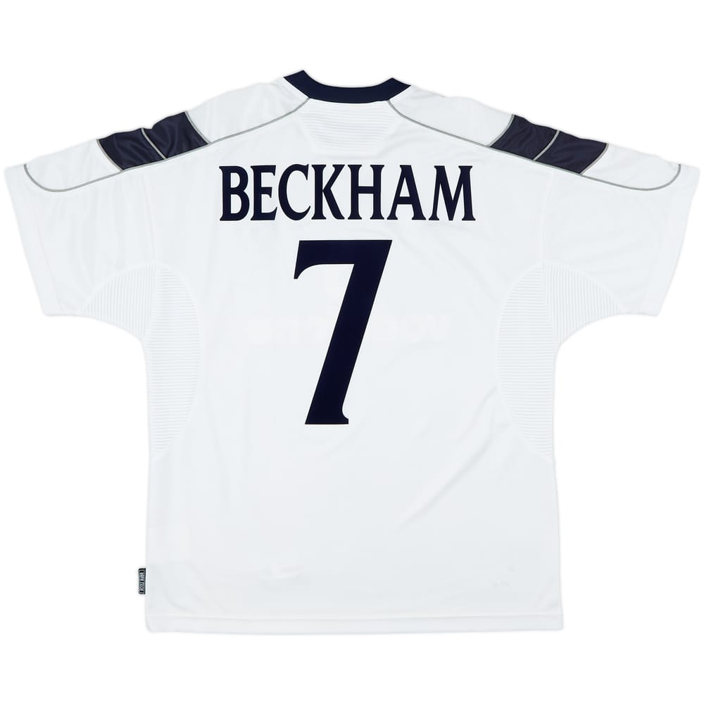 2000-01 Manchester United Away Shirt Beckham #7 - 8/10 - (L)