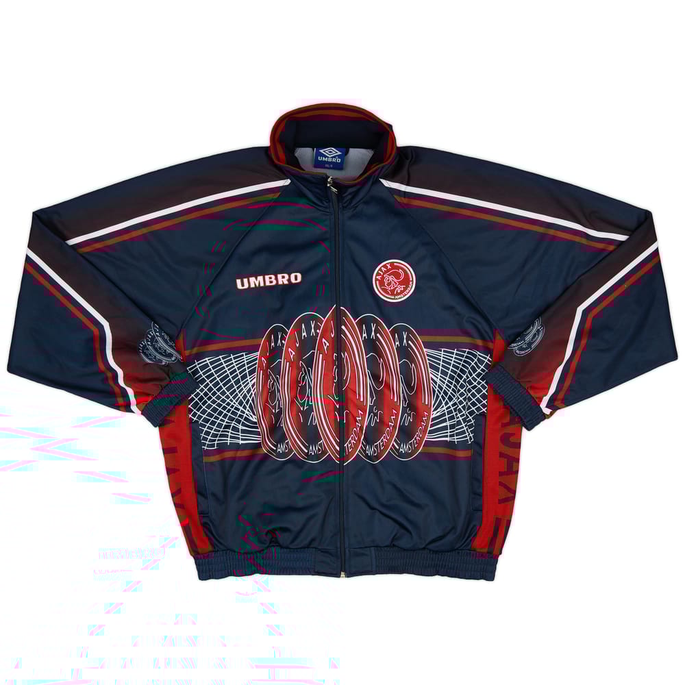 1997-98 Ajax Umbro Track Jacket - 10/10 - (XXL)