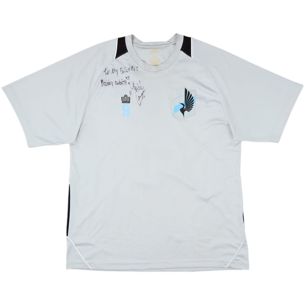 2013 Minnesota United Admiral Signed Player Issue Training Shirt #9 - 7/10 - (L)