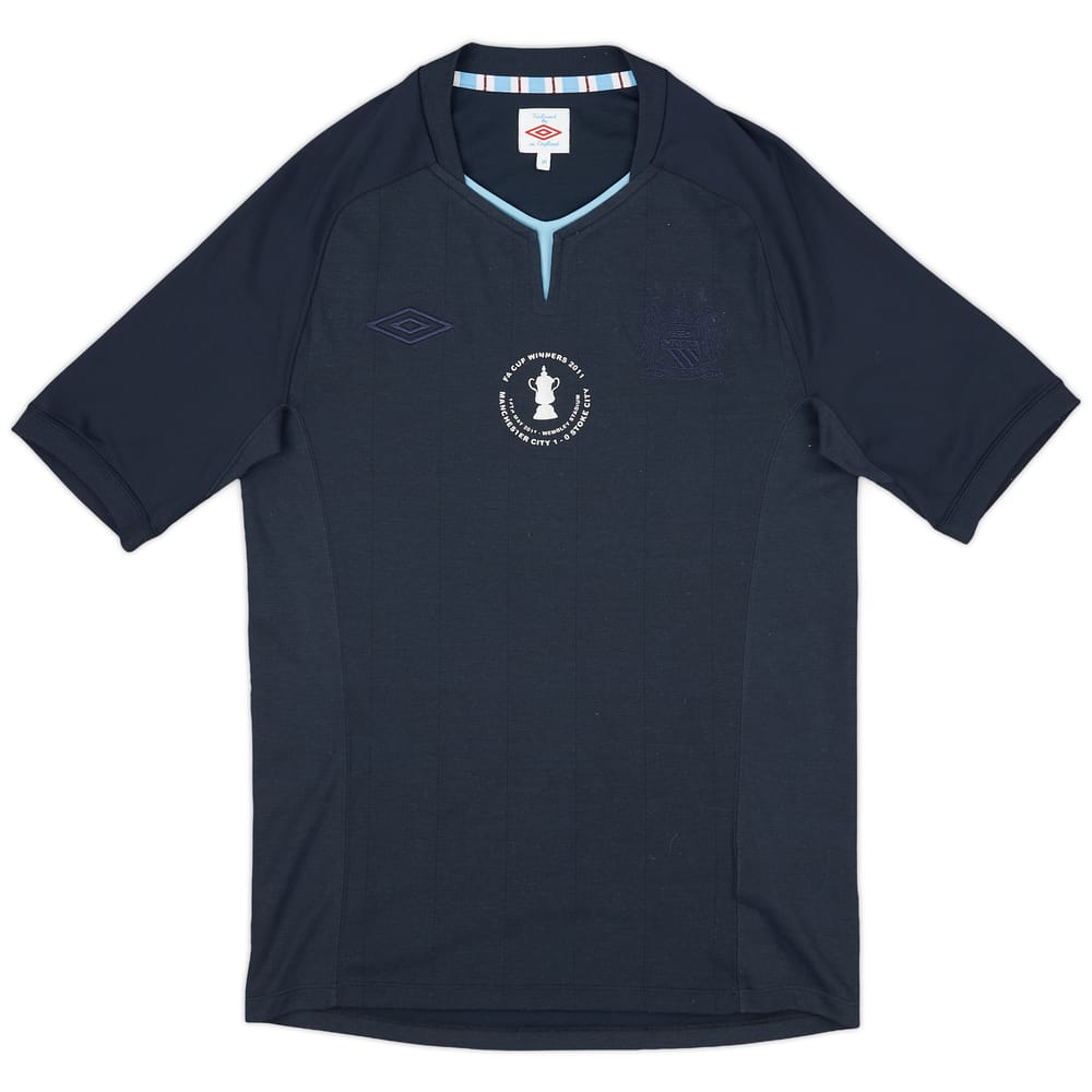 2010-12 Manchester City FA Cup Winners Away Shirt - 6/10 - (S)