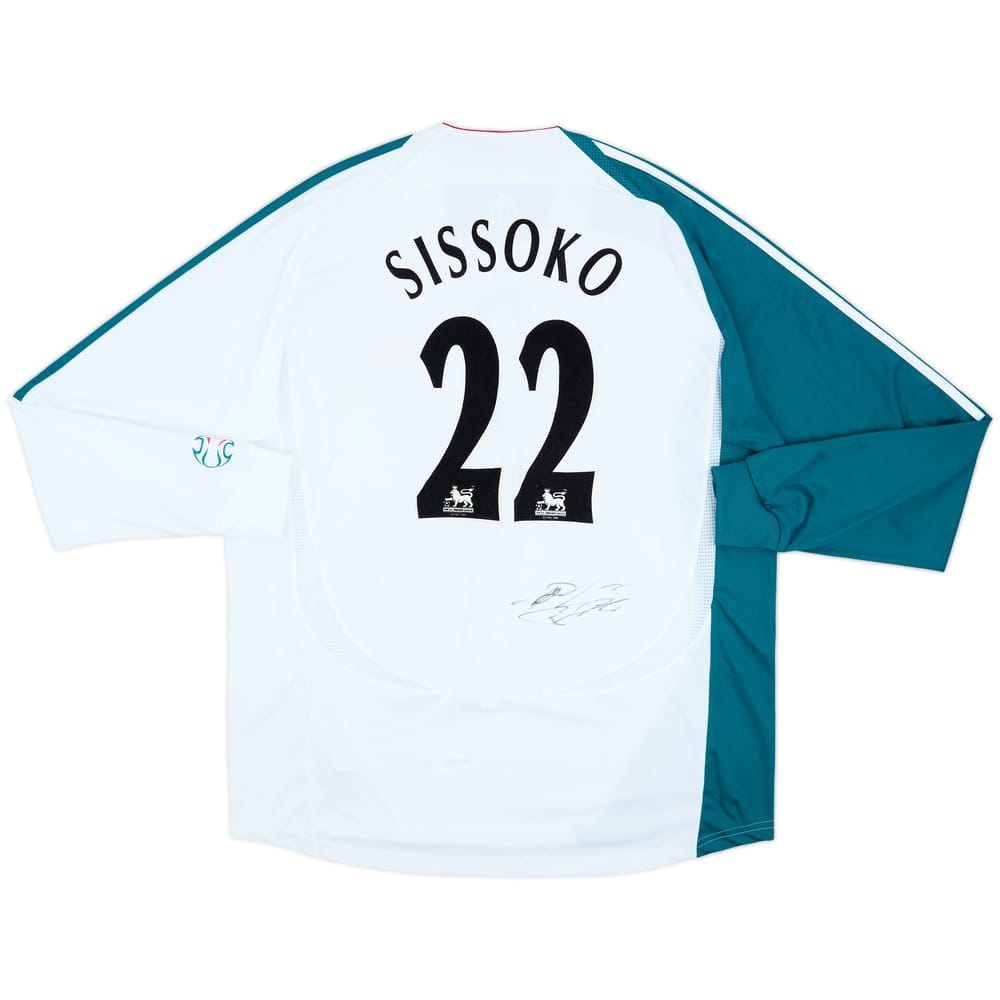 2006-07 Liverpool Signed Third L/S Shirt Sissoko #22 - 8/10 - (XL)