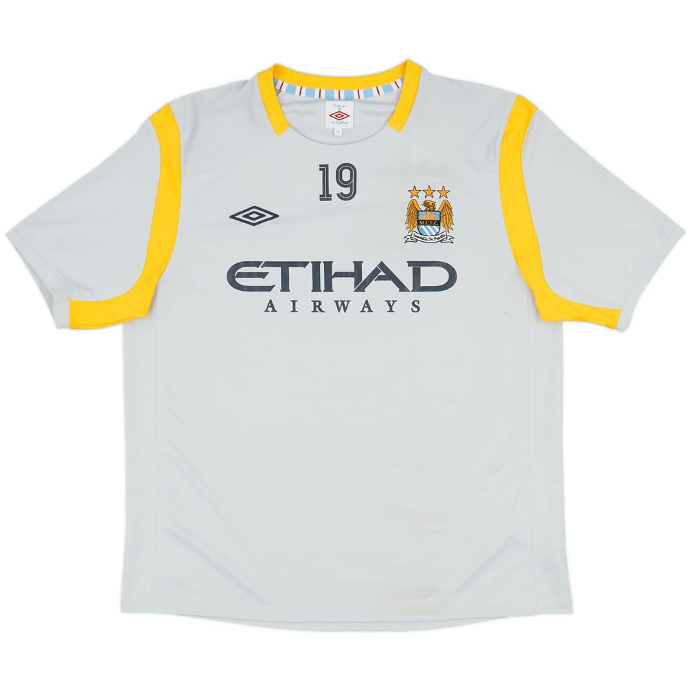 2010-11 Manchester City Player Issue Umbro Training Shirt #19 (Lescott) - 7/10 - (XL)