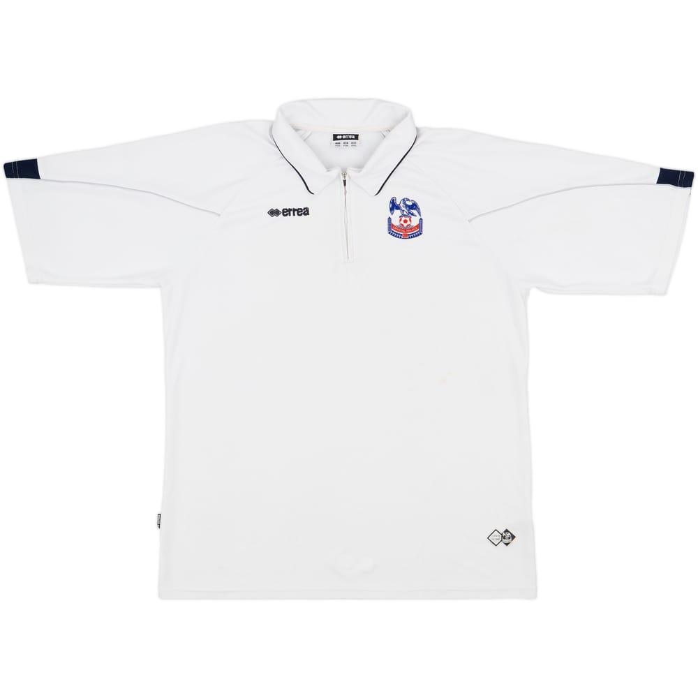 2007-08 Crystal Palace Errea 1/4 Zip Polo Shirt - 6/10 - (3XL)