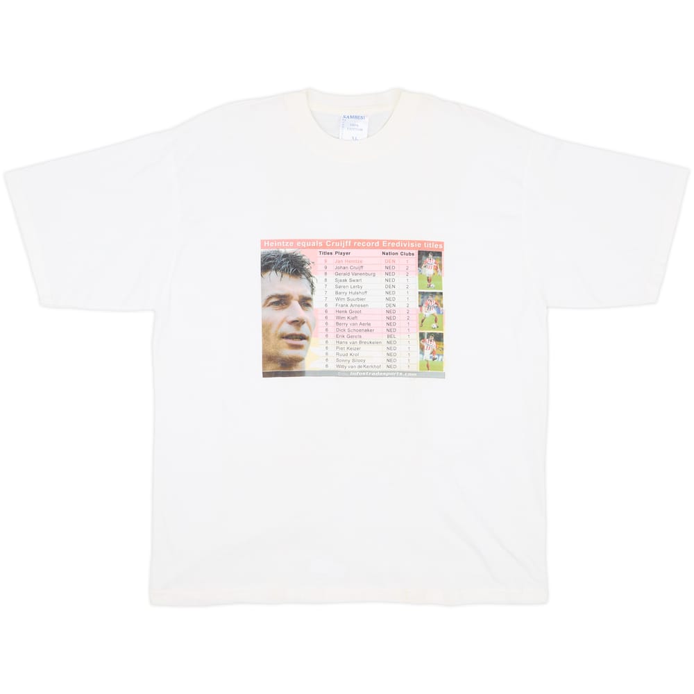 2002-03 PSV Heintze Graphic Tee - 8/10 - (XL)