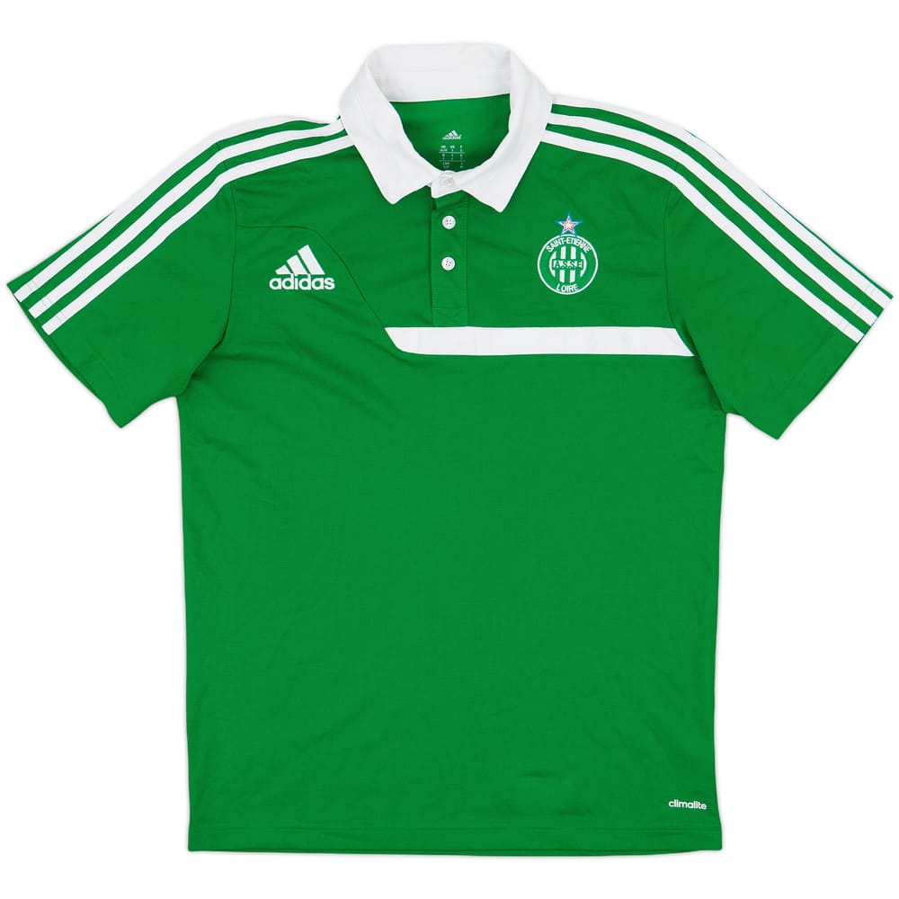 2013-14 Saint-Etienne adidas Polo Shirt - 8/10 - (S)