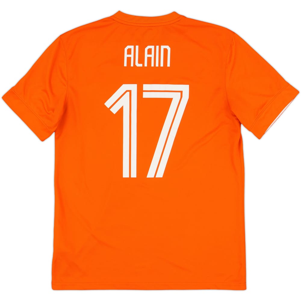 2014-15 Netherlands Home Shirt Alain #17 - 6/10 - (M)