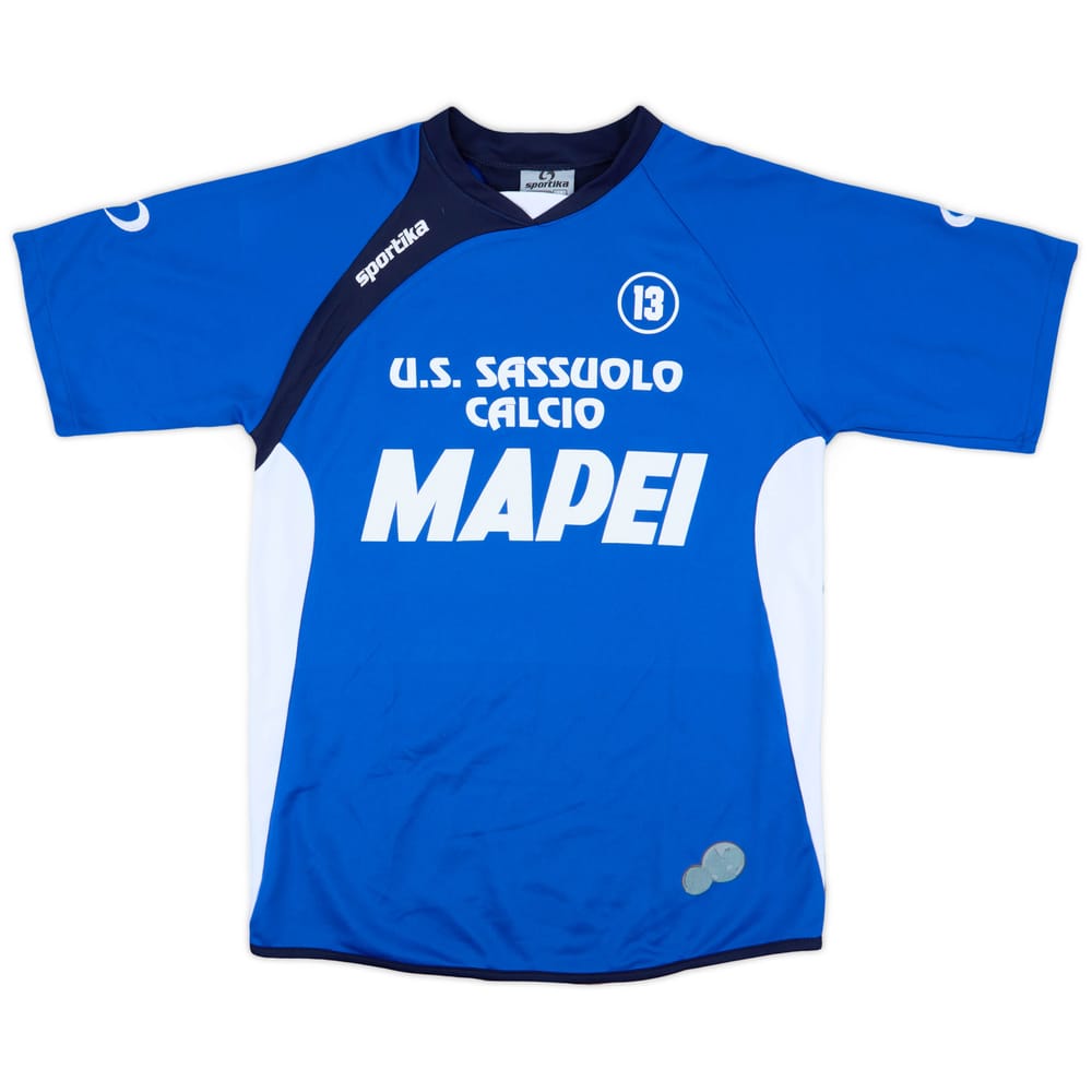 2007-08 Sassuolo Player Issue Sportika Training Shirt #13 - 7/10 - (M)