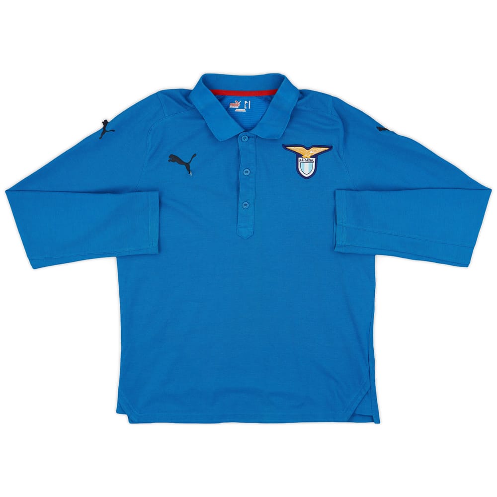 2007-08 Lazio Puma Polo L/S Shirt - 4/10 - (M)