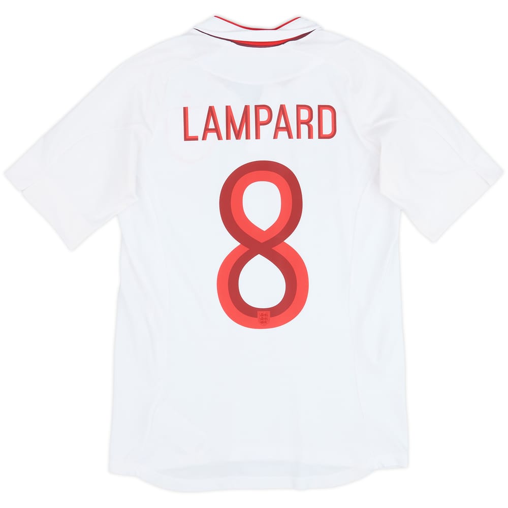 2012-13 England Home Shirt Lampard #8 - 9/10 - (XS)